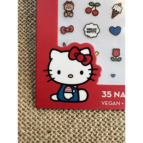 HELLO KITTY 35 Nail Decals--SET OF 2 PACKS--Sweet Tooth & Hello Kitty - Picture 5 of 9